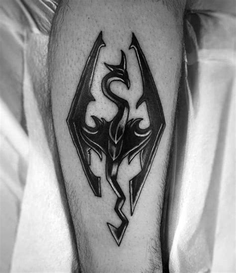 skyrim tattoo ideas|skyrim tribal tattoos for men.